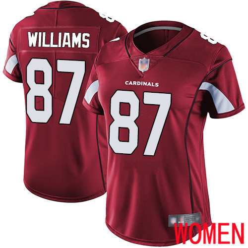 Arizona Cardinals Limited Red Women Maxx Williams Home Jersey NFL Football #87 Vapor Untouchable